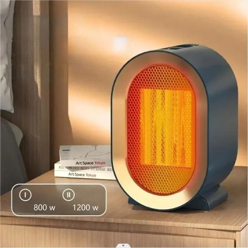 Mini Portable Air Heater Electric Fan Heater 1200W