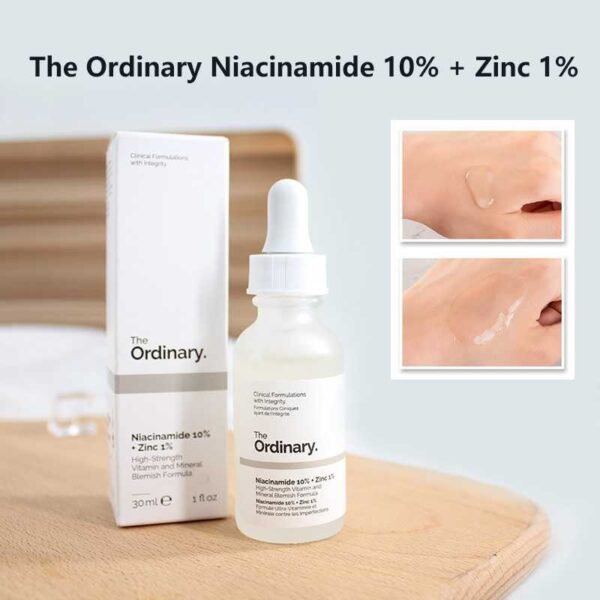 The Ordinary Niacinamide 10% + Zinc 1% Oil Control Serum (30ml) - Image 4