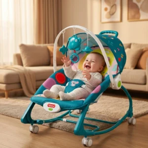 4 in 1 Baby Wheel Rocker Blue