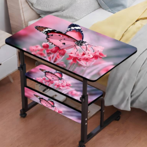 Double Layer Height Adjustable Table - Sticker-BT