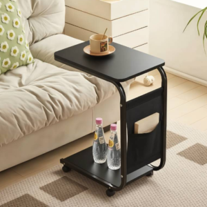 Moveable Side Table black