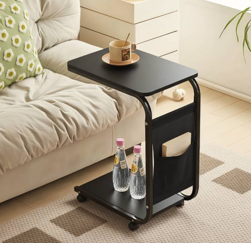 Moveable Side Table black