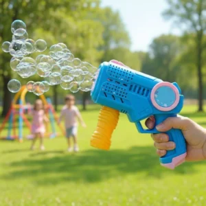 Automatic Bubble Gun Toy for Kids